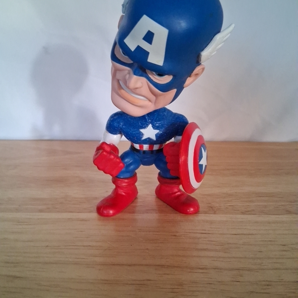 Blue and Red Action Figure Playset